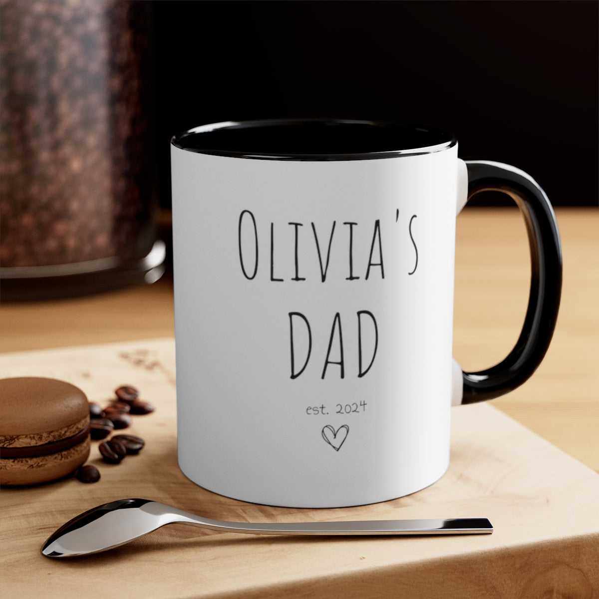 First Time Fathers Day Gift, New Dad Mug First Fathers Day Gifts for Dad Daddy Mug, Personalized Dad Gift Ideas, Daddy Coffee Cup