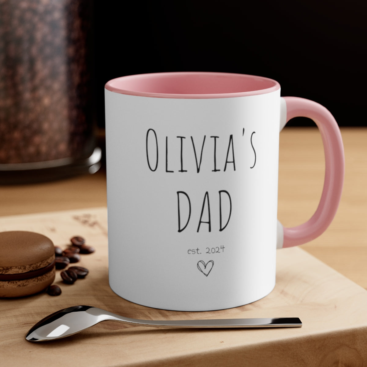 First Time Fathers Day Gift, New Dad Mug First Fathers Day Gifts for Dad Daddy Mug, Personalized Dad Gift Ideas, Daddy Coffee Cup
