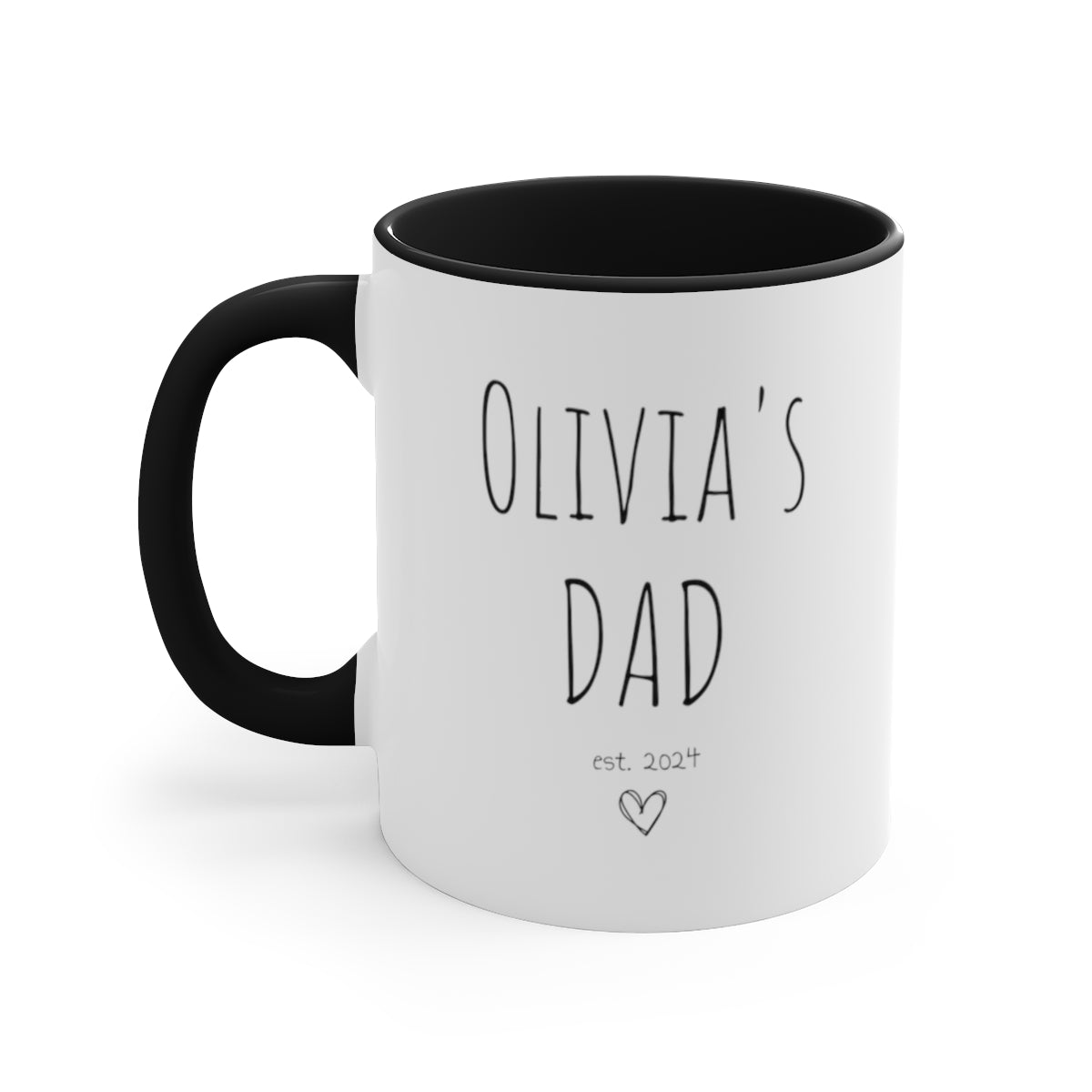 First Time Fathers Day Gift, New Dad Mug First Fathers Day Gifts for Dad Daddy Mug, Personalized Dad Gift Ideas, Daddy Coffee Cup