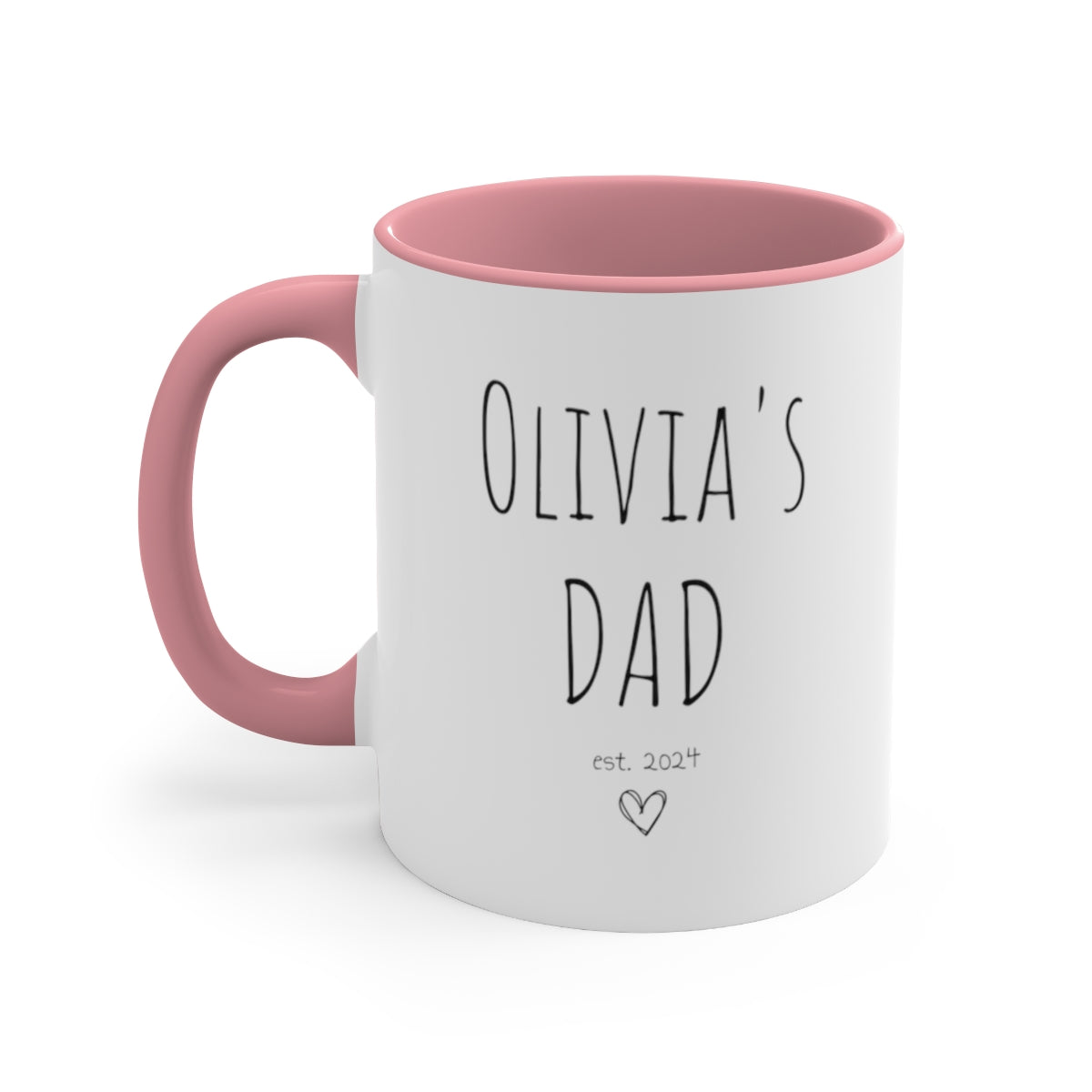 First Time Fathers Day Gift, New Dad Mug First Fathers Day Gifts for Dad Daddy Mug, Personalized Dad Gift Ideas,  Daddy Coffee Cup