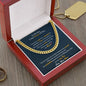 To My Son | Cuban Link Chain