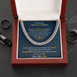 To My Son | Cuban Link Chain