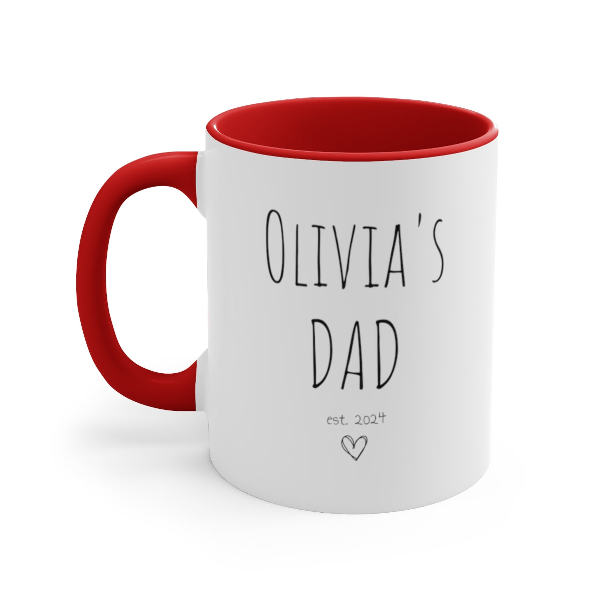 First Time Fathers Day Gift, New Dad Mug First Fathers Day Gifts for Dad Daddy Mug, Personalized Dad Gift Ideas,  Daddy Coffee Cup